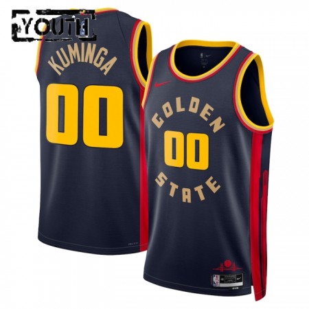 Barn Golden State Warriors Tröja Jonathan Kuminga Nike 2024-25 City Edition Marin Swingman